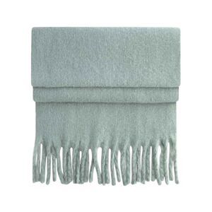 Beechfield Fluffy Scarf / Dusty Green